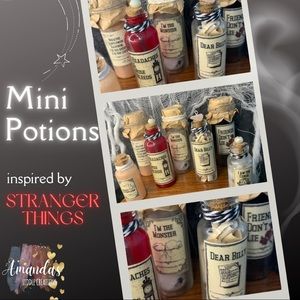 Stranger Things Inspired Mini Potion Set